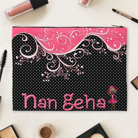 Cosmetic Bag Two By Nan Geha Back