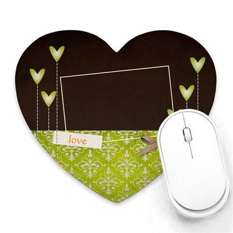 Heart Mousepad Front