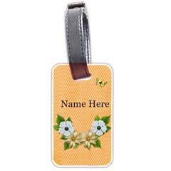 Luggage Tag- Orange Kiss - Luggage Tag (two sides) Luggage Tag- Orange Kiss - Luggage Tag (two sides)