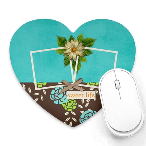 Heart Mousepad Front