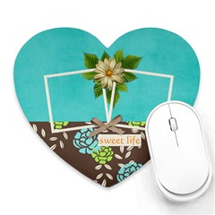 Heart mousepad- Sweet Life Heart mousepad- Sweet Life