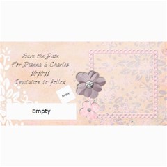 4x8 Photo Card, Save The Date, Birthday