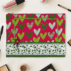 Hug & Kisses, Cosmetic Bag XL - Cosmetic Bag (XL)