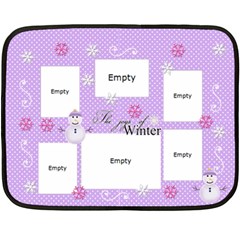 Mini Fleece Blanket - The Joys of Winter (4 styles) - 35 x27 Fleece Blanket (Mini) Mini Fleece Blanket - The Joys of Winter (4 styles) - 35 x27 Fleece Blanket (Mini)