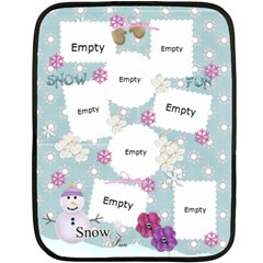Mini Fleece Blanket - Snow Fun (4 styles) - 35 x27 Fleece Blanket (Mini) Mini Fleece Blanket - Snow Fun (4 styles) - 35 x27 Fleece Blanket (Mini)