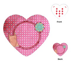 Sleepover Heart Playing Cards 1