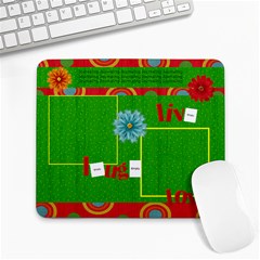 Extreme Fun Floral Mousepad - Large Mousepad