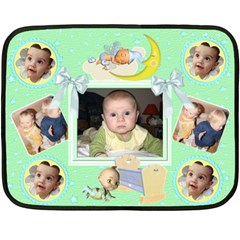 Baby Boy Mini-Blanket - 35 x27 Fleece Blanket (Mini) Baby Boy Mini-Blanket - 35 x27 Fleece Blanket (Mini)
