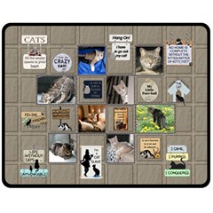 My Cats Medium Fleece Blanket (4 styles) - 60 x 50 Fleece Blanket (Medium) My Cats Medium Fleece Blanket (4 styles) - 60 x 50 Fleece Blanket (Medium)