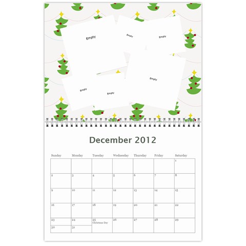 Calendar 2012 By Kerri Taylor Dec 2012
