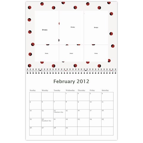 Calendar 2012 By Kerri Taylor Feb 2012