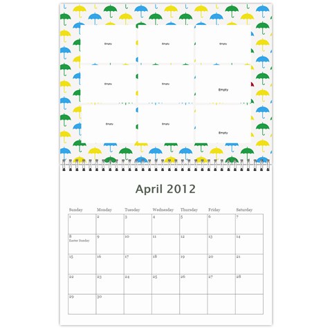 Calendar 2012 By Kerri Taylor Apr 2012