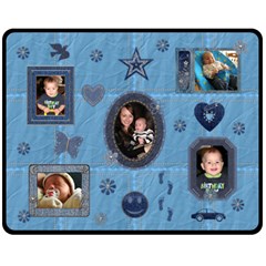 Little Boy Blue Medium Fleece Blanket - 60 x 50 Fleece Blanket (Medium) Little Boy Blue Medium Fleece Blanket - 60 x 50 Fleece Blanket (Medium)