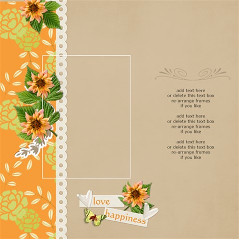 Life Is Beautiful Quickpages By Jennyl 12 x12  Scrapbook Page - 4