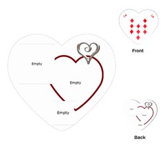 Be Mine - Valentine Heart Playing Cards