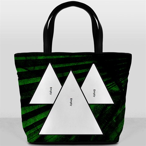 Climb Every Mountain Bucket Bag By Catvinnat Front