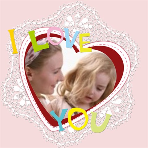 Il Ove U By Joely 12 x12  Scrapbook Page - 1