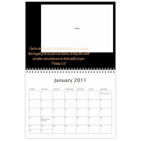 Vanna s Calendar By Leandra Jan 2011