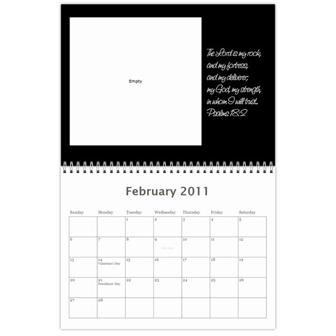 Vanna s Calendar By Leandra Feb 2011