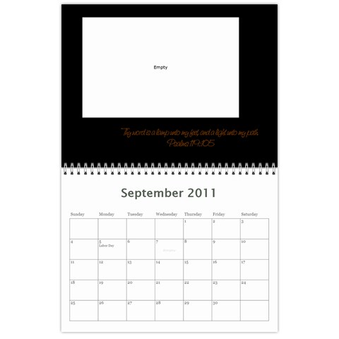 Vanna s Calendar By Leandra Sep 2011