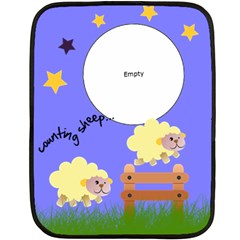manta Sofia - 35 x27  Two Sides Fleece Blanket (Mini)