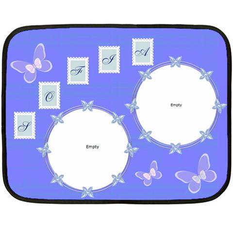 Manta Sofia By Dentebel 35 x27  Blanket Back