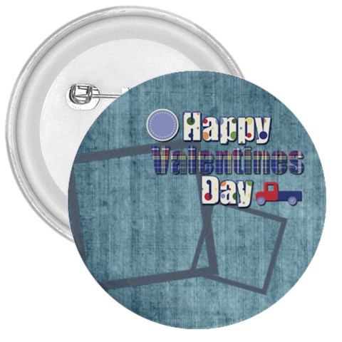 Valentines Day Button 2 By Lisa Minor Front