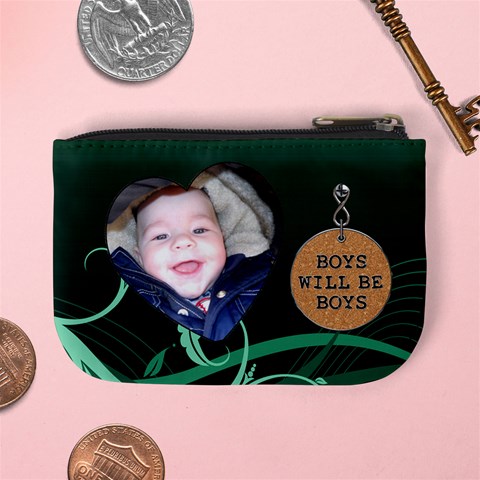 Like Father, Like Son Mini Coin Purse By Lil Back