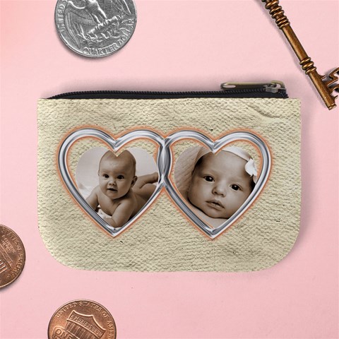 Granny s Sweethearts Mini Coin Purse By Catvinnat Back