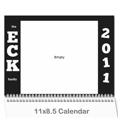 2011 calendar - Wall Calendar 11  x 8.5  (12-Months)