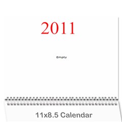 CALENDARIO MANUELA - Wall Calendar 11  x 8.5  (12-Months)