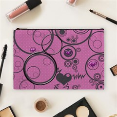 Love Bubbles L cosmetic bag - Cosmetic Bag (Large) Love Bubbles L cosmetic bag - Cosmetic Bag (Large)
