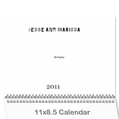 2011 Calendar - Wall Calendar 11  x 8.5  (12-Months)