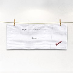 Red Hand Towel