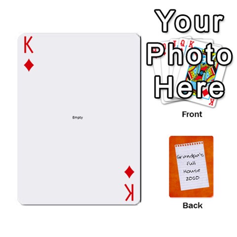King Dad Cards 2011 By Nichole Johnson Front - DiamondK
