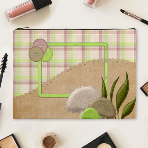 Spring Cuties Xl Cosmetic Bag By Lisa Minor Front