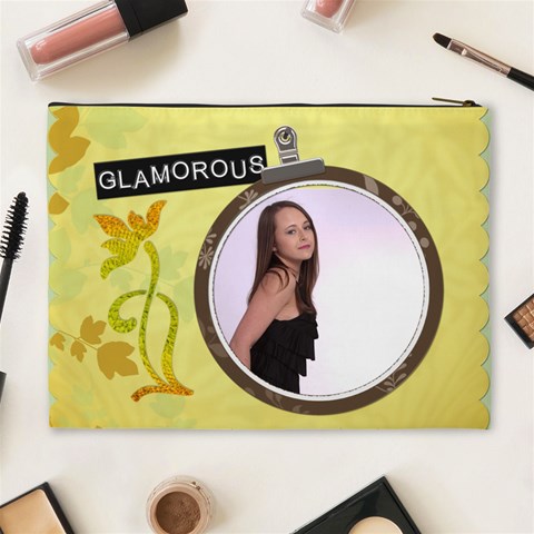 Irresistable/glamorous Xl Cosmetic Bag By Lil Back