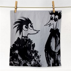 Nearly not daring to speak - Face Towel