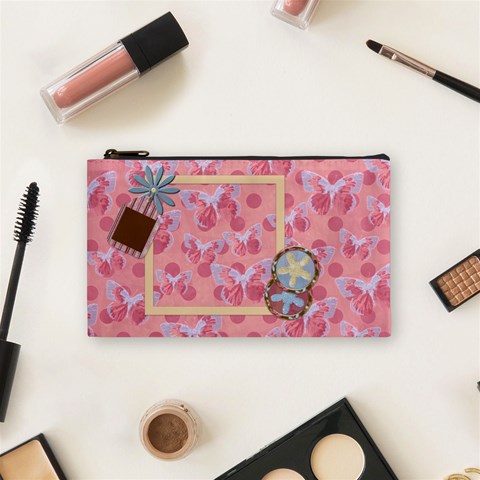 Abc Skip Small Cosmetic Bag 1 By Lisa Minor Front