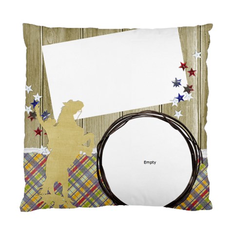 Matt & Preston Pillow By Diane Scarberry Lowe Back