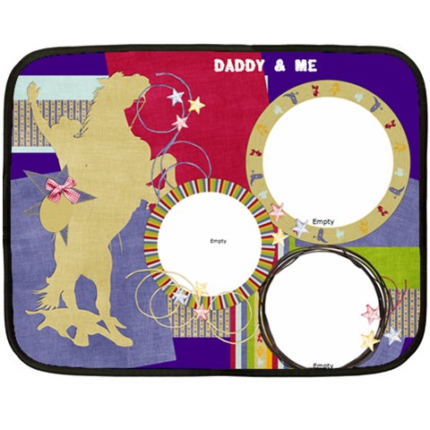 Matt & Preston Blanket By Diane Scarberry Lowe 35 x27  Blanket