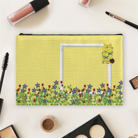 Wicked Apple Large Cosmetic Bag 2 By Lisa Minor Front