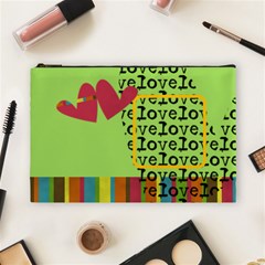 Love - Cosmetic BAG (L) - Cosmetic Bag (Large)