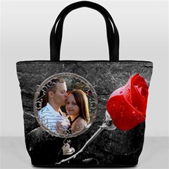 Red Rose Bucket Bag