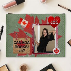 I Love Canada XL Cosmetic Bag - Cosmetic Bag (XL)