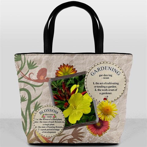 Gardening Bucket Bag By Lil Front