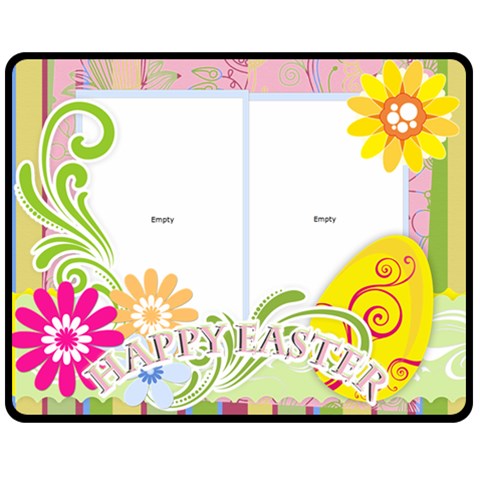 Spring Of Easter By Joely 60 x50  Blanket Front