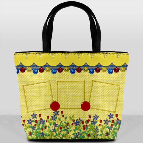 Wicked Apple Bucket Bag 1 By Lisa Minor Back