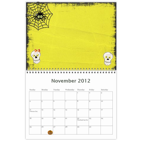 Calander 2011 By Amanda Nov 2012