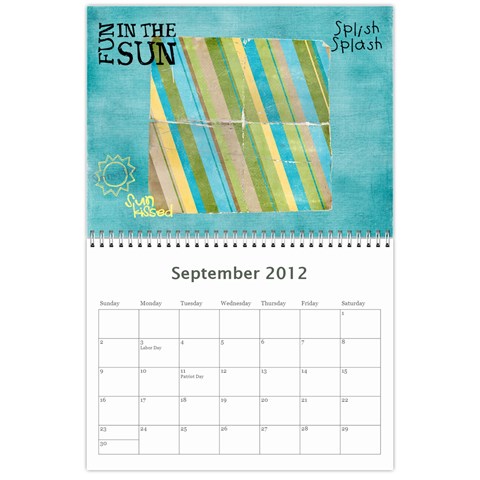 Calander 2011 By Amanda Sep 2012